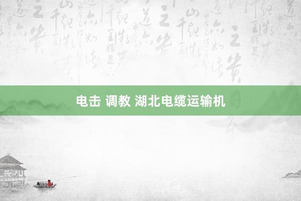 电击 调教 湖北电缆运输机